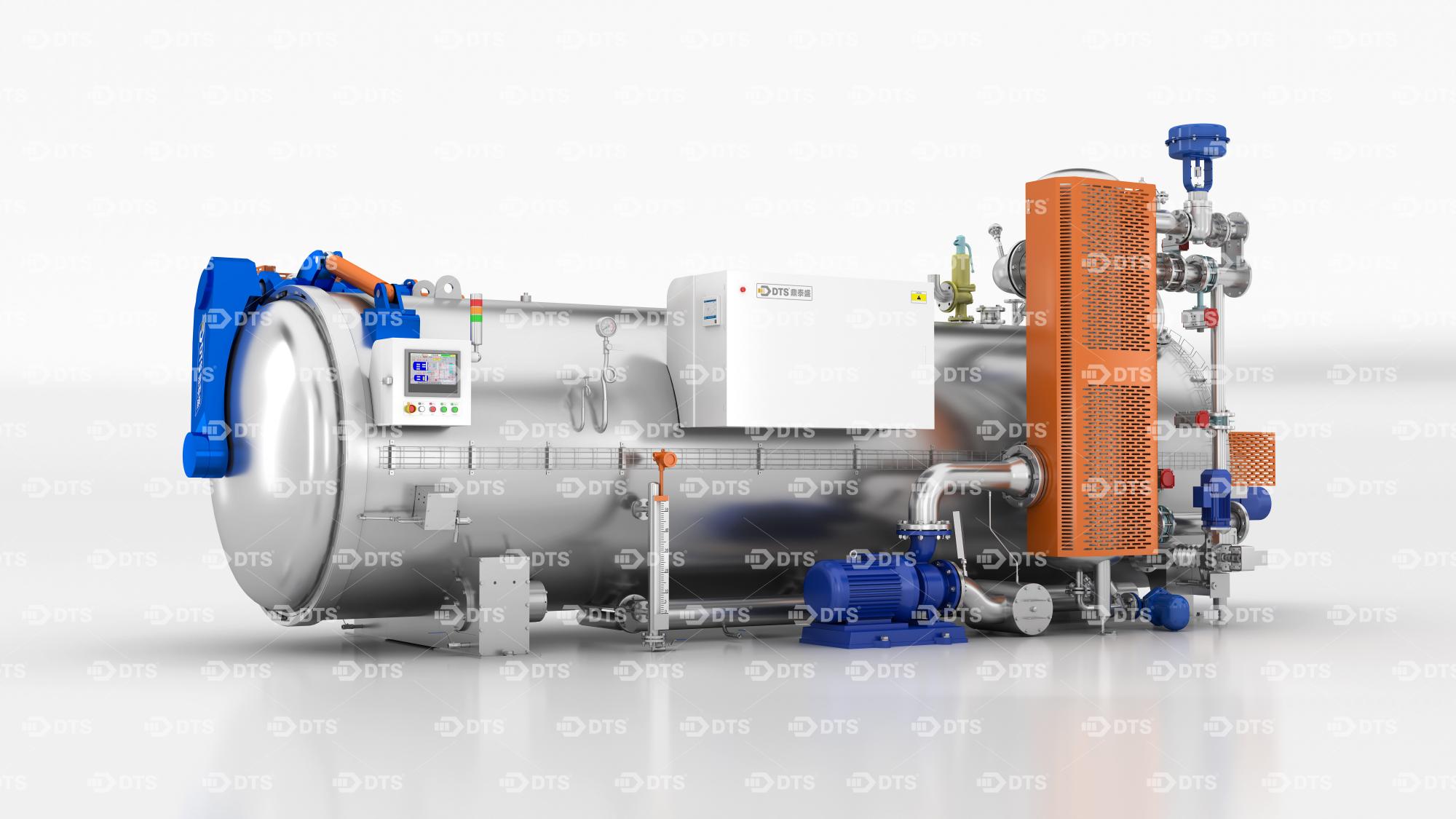 水喷雾旋转杀菌釜